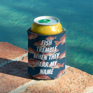 Porta-lata Dito de Pesca Lula Vermelha
