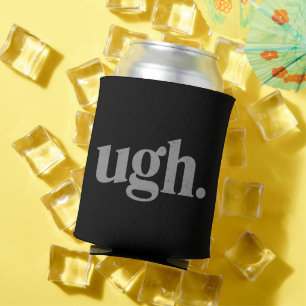 Porta-lata Dito sarcástico engraçado Ugh Meme Humor