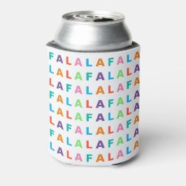 Porta-lata Diversão Colorida Funky FA LA LA Temporada de Féri