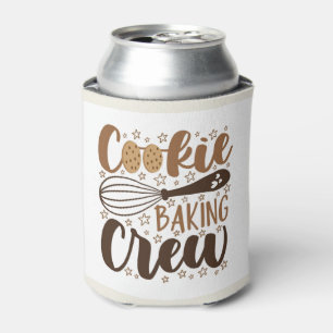 Porta-lata Diversão Cookie Baking Crew Design