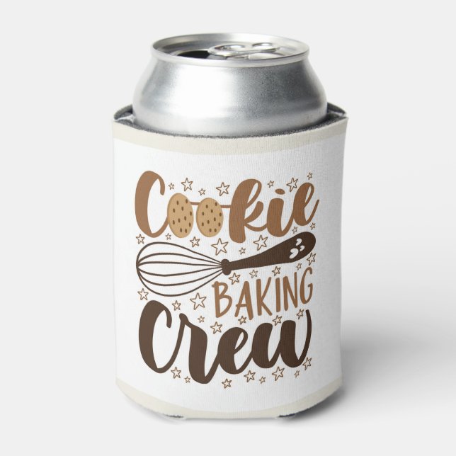 Porta-lata Diversão Cookie Baking Crew Design (Can Front)