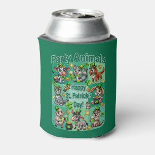 Porta-lata Diversão de Patrick e "Animais de Festa" Adoráveis