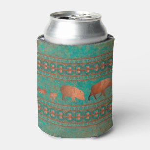 Porta-lata Diversão no Sudoeste Javelina Família Cobre Turque