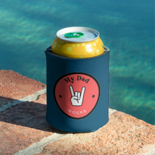 Porta-lata Divertido! Posso Resfriar - Meu Pai ROCKS!