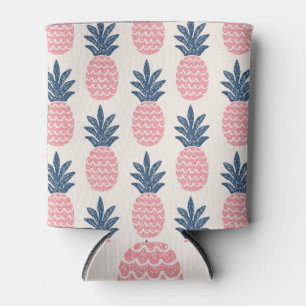 Porta-lata Divertimento de abacaxi: padrão perfeito de vintag