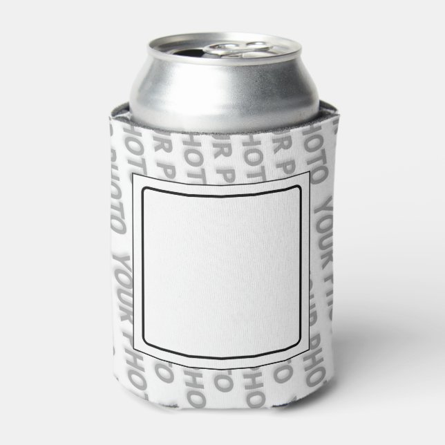 Porta-lata DIY - Personalize seu texto, imagem, cores e ideia (Can Front)