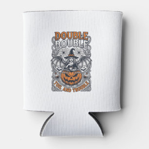 Porta-lata Dobra Azáfama Problema Bruxa Abóbora Halloween Tei