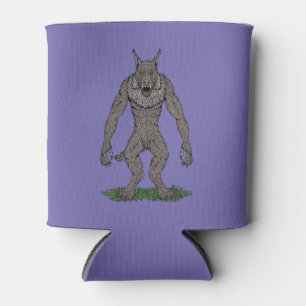 Porta-lata Dogman Cryptid ou Werewolf