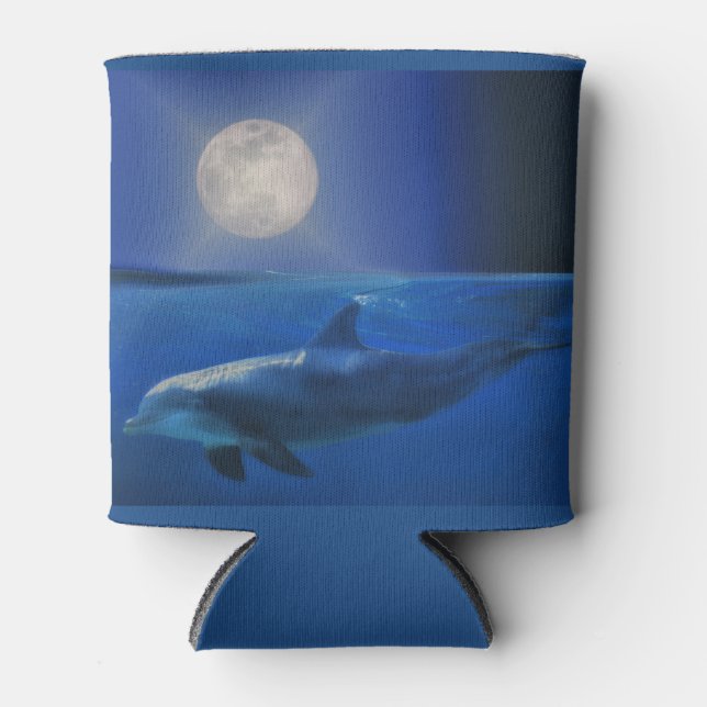 Porta-lata Dolphin e Lua Náutica (Frente)