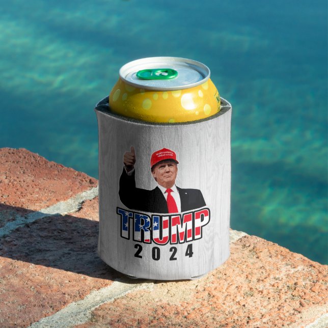 Porta-lata Dom Donald Trump 2024 (Piscina in situ)