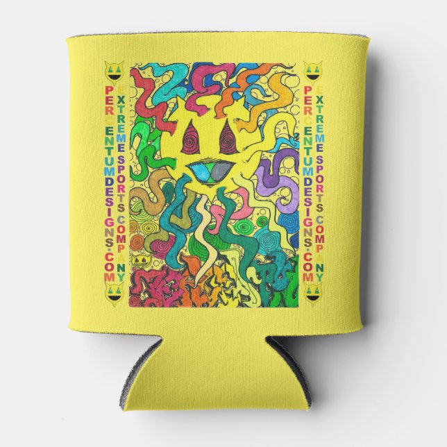 Porta-lata Dom Percentual (Frente)