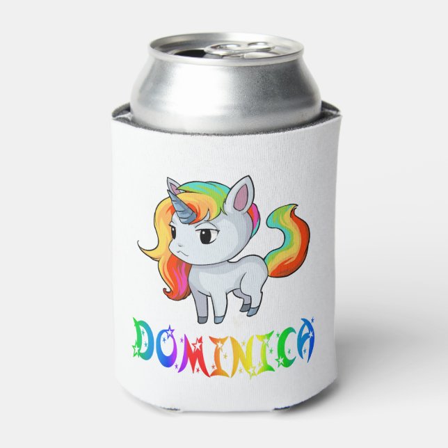 Porta-lata Dominica Unicorn (Can Front)