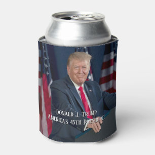 Porta-lata Donald J. Trump 45º Presidente Keepsaoké