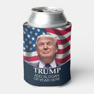 Porta-lata Donald Trump Foto - Presidente 2024