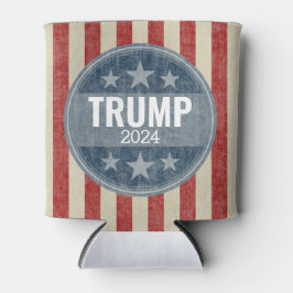 Porta-lata Donald Trump - Você pode mudar a data para 2024