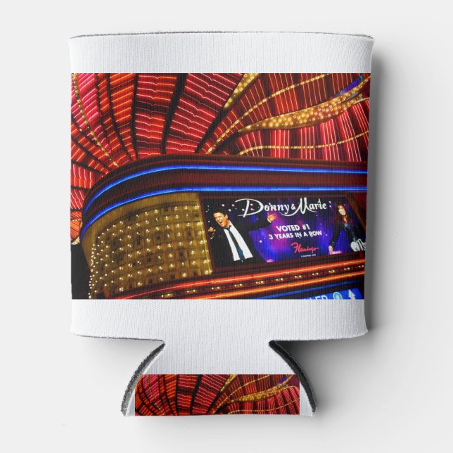 Porta-lata Donny E Marie Osmond Flamingo Hotel Las Vegas (Frente)