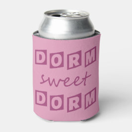Porta-lata "Dorm Sweet Dorm" nome personalizado e cooler de c