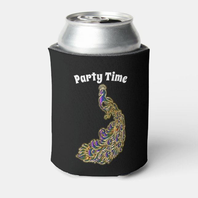 Porta-lata Dourada e roxa, brilhando intensamente (Can Back)