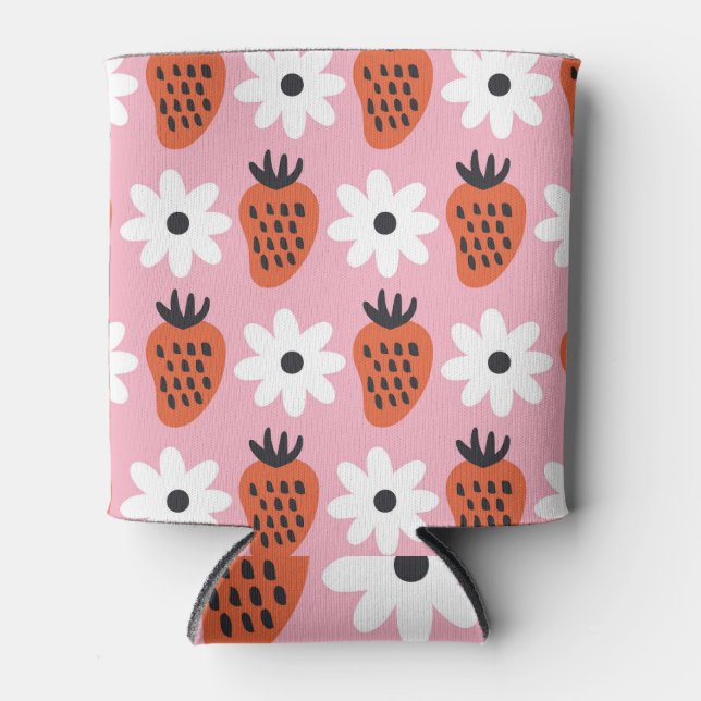 Porta-lata Dourado neon, luzes abstrato coloridas. (Frente)