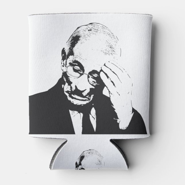 Porta-lata Dr. Fauci Facepalm (Frente)