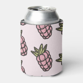 Porta-lata Dragão de Fruta Tropical de Aquarela de abacaxi