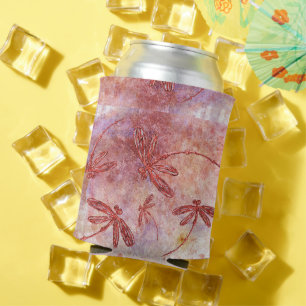 Porta-lata Dragões de cobre no céu quente