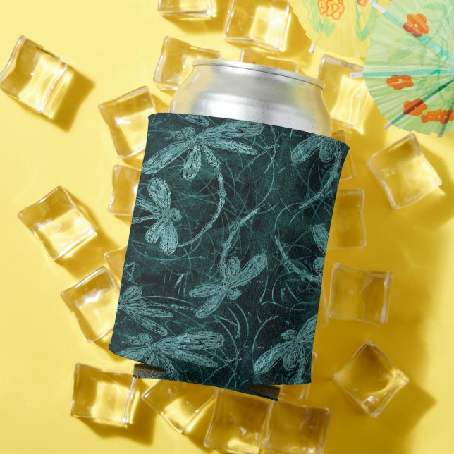 Porta-lata Dragonfly Disco Midnight Blue (Verão in situ)