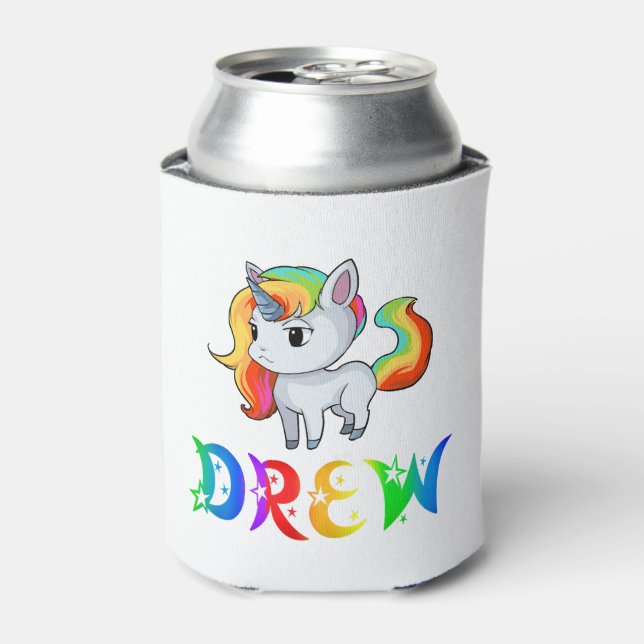Porta-lata Drew Unicorn (Can Front)
