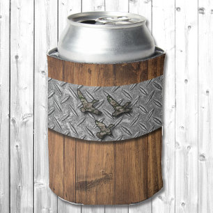 Porta-lata Duck Goose Hunter Image Add Custom Name