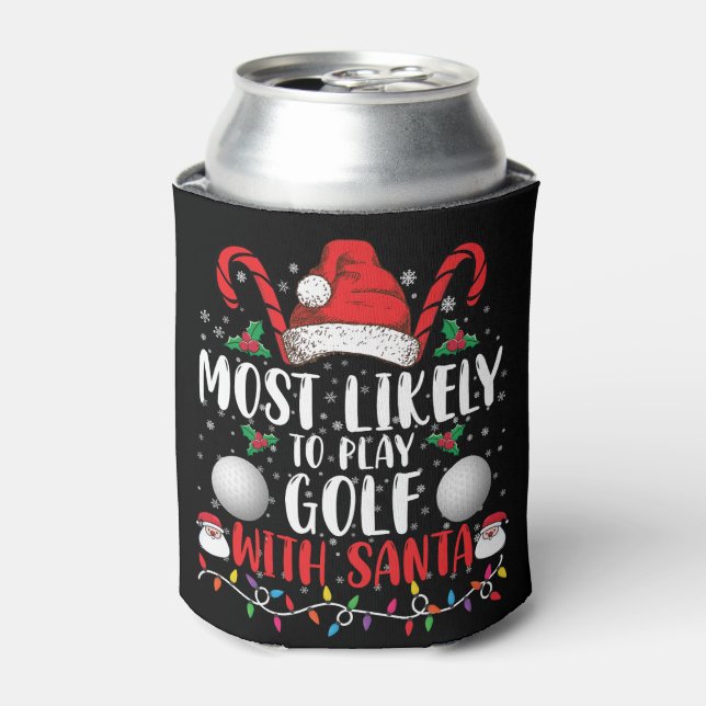 Porta-lata É Mais Provável Jogar Golfe Com Papais noeis De Xm (Can Front)