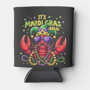 Porta-lata É Mardi Gras Bruh Engraçado Shrimp Nova Orleans