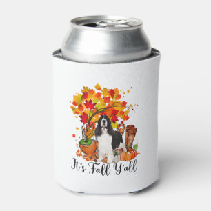 Porta-lata É o Dia das Bruxas do Cachorro Espanhol do Fall Y'