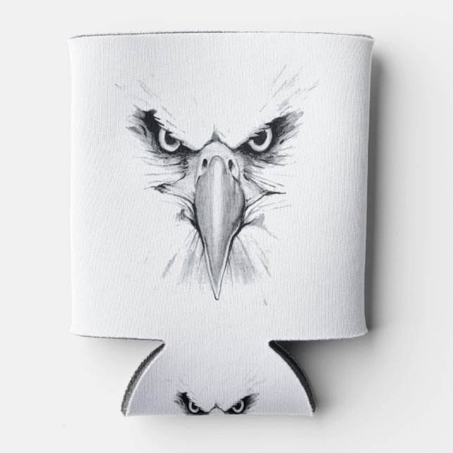 Porta-lata Eagle Face (Frente)