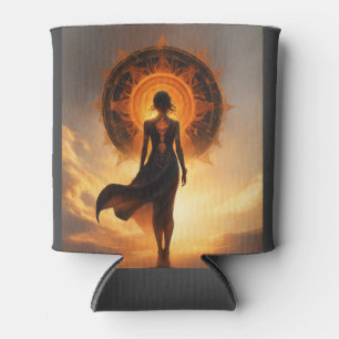 Porta-lata Eclipse Solar de Coozie de Memento Personalizável