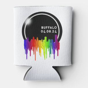 Porta-lata Eclipse Solar Total Buffalo 8 de abril de 2024 Lon