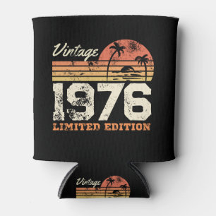 Porta-lata Edição Limitada Ano Vintage Personalizado 1976
