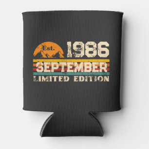 Porta-lata Edição Limitada Personalizada Est. Setembro de 198