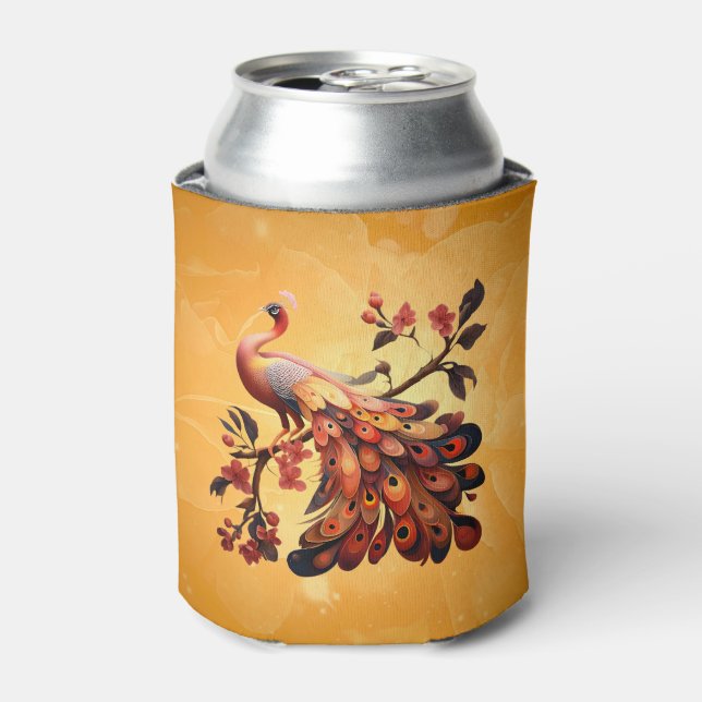 Porta-lata Elegância em penas (Can Front)