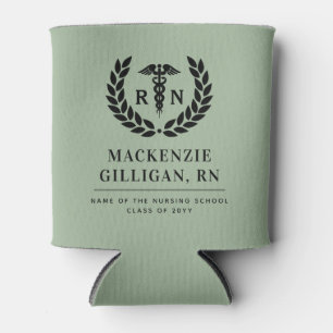Porta-lata Elegante de Graduação Escolar de Enfermagem Person
