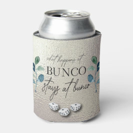 Porta-lata Elegante Eucalyptus Dice Bunco
