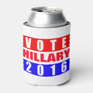 Porta-lata Eleição presidencial de Hillary 2016 do voto