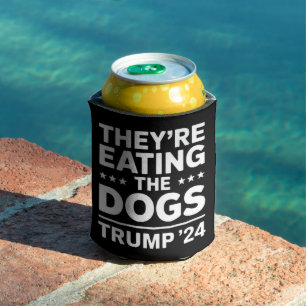 Porta-lata Eles estão comendo os cachorros Debates engraçados