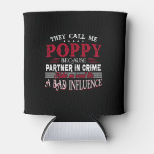 Porta-lata Eles Me Chamam De Poppy Porque Parceiro No Crime F