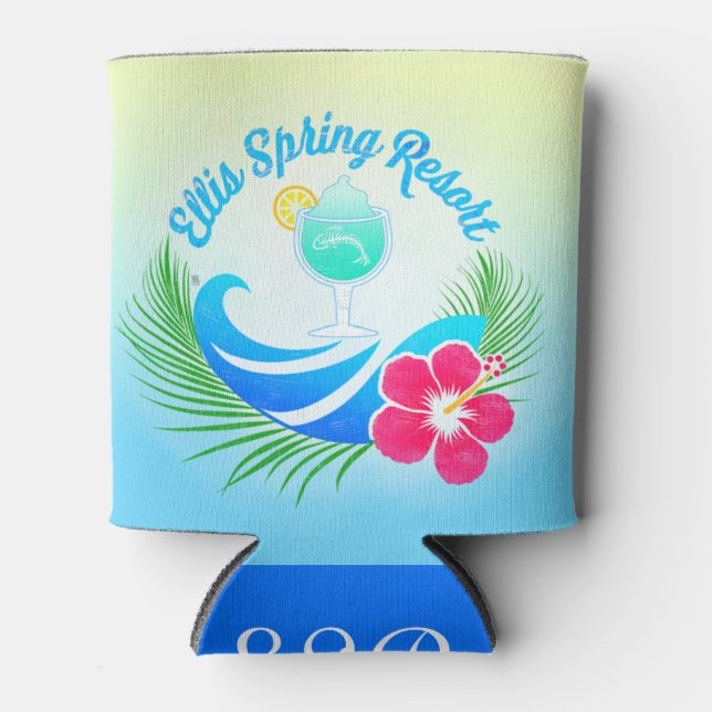 Porta-lata Ellis Primavera Resort Cooler (Frente)