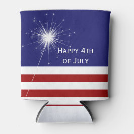 Porta-lata Em 4 de julho, é possível resfriar com o Sparkler