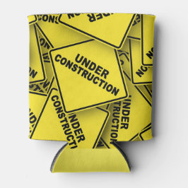 Porta-lata Em Sinais De Construção