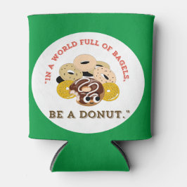 PORTA-LATA EM UMA PALAVRA DE BAGELS, SEJA UMA ROSQUINHA