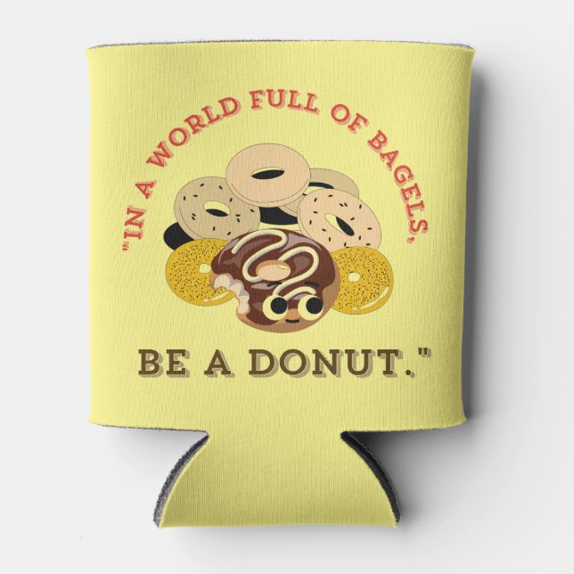 PORTA-LATA EM UMA PALAVRA DE BAGELS, SEJA UMA ROSQUINHA (Frente)