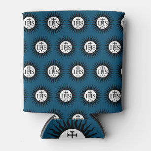 Porta-lata Emblema da Sociedade de Jesus