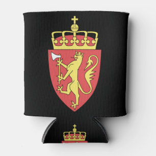 Porta-lata emblema de norway